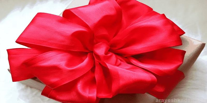 راهنمای آموزش پاپیون با روبان ساتن ساخت پاپیون با روبان ساتن؛ مدل گل